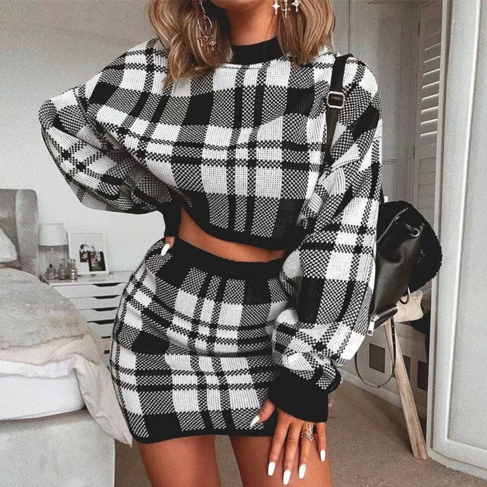 Autumn/winter new fashionable skirt set